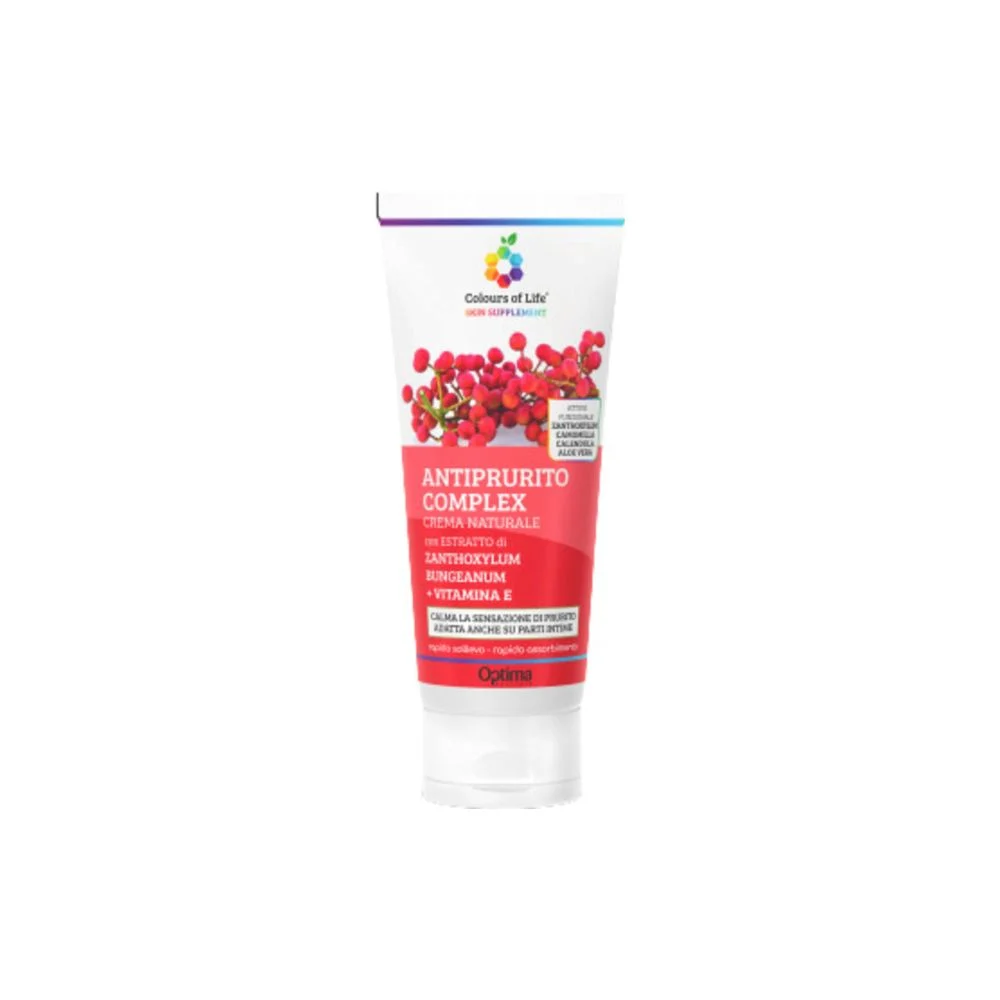 Optima naturals Colours of Life Crema Eudermica Antiprurito Complex, 100 ml