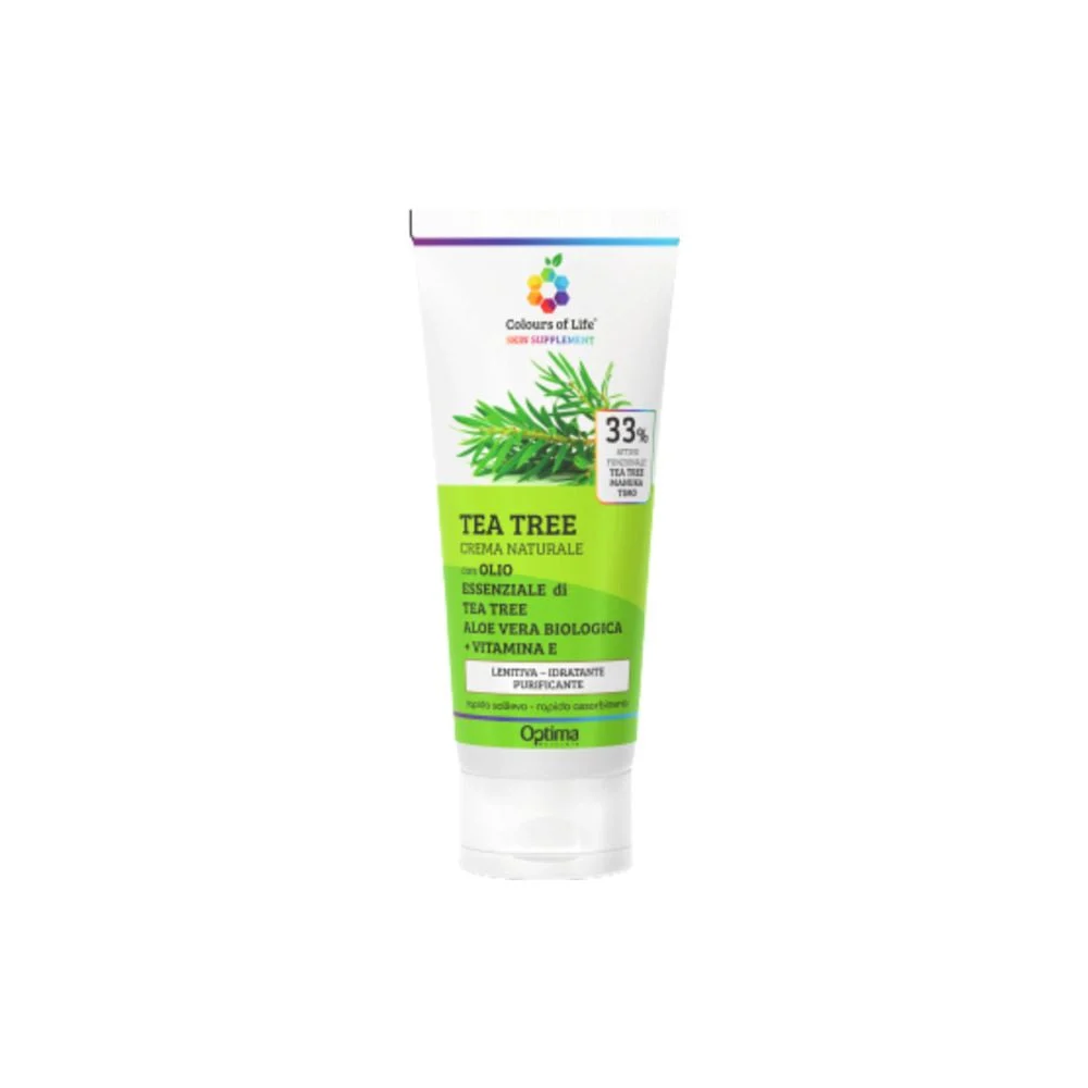 Optima naturals Colours of Life Crema Eudermica Tea Tree, 100 ml