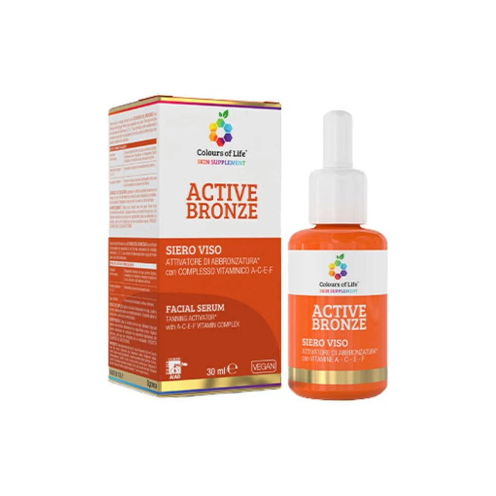 Optima naturals Colours of Life Siero Viso Attivatore di Abbronzatura, 30 ml