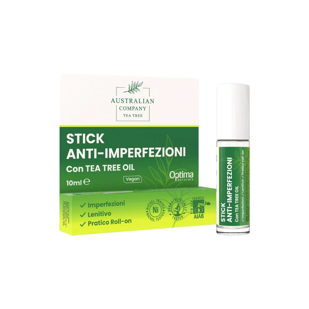 Optima naturals Australian Company Stick Anti-Imperfezioni con olio al Tea Tree, 10 ml