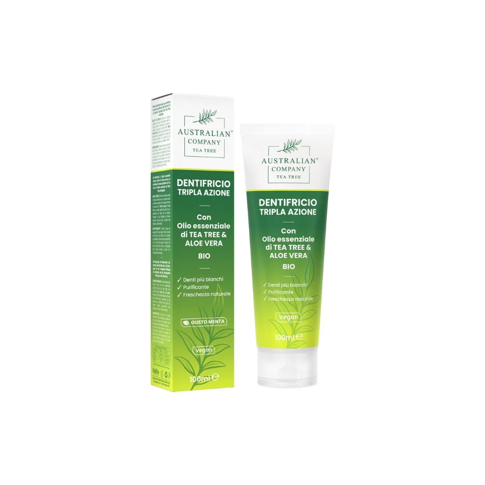 Optima naturals Australian Company Dentifricio Tripla Azione, 100 ml