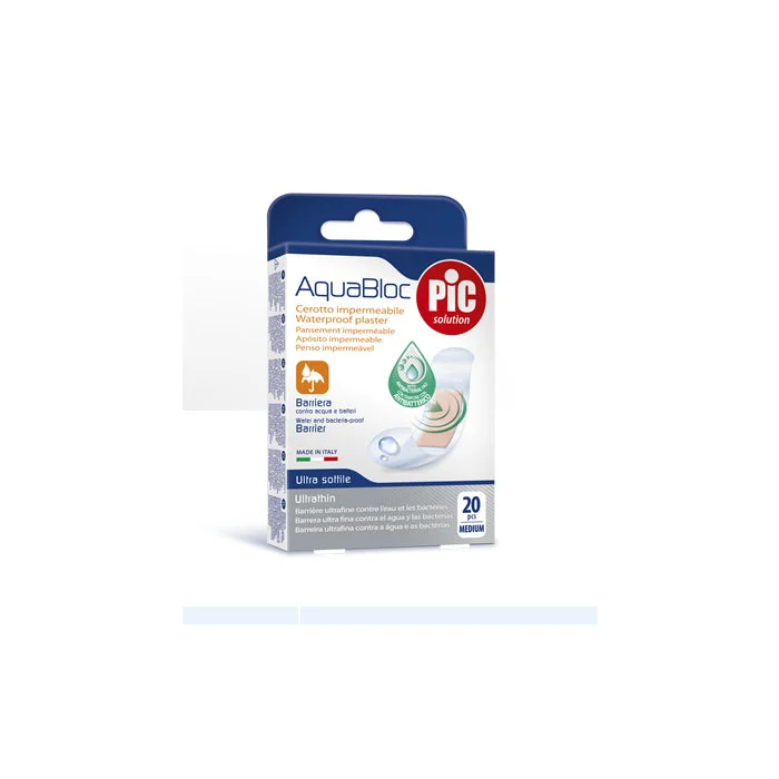 Pic Aquabloc Cerotti Impermeabili Medium 20 Unità