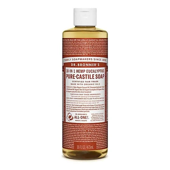 Dr. Bronner's Jabón Líquido Eucalipto Bio 475ml