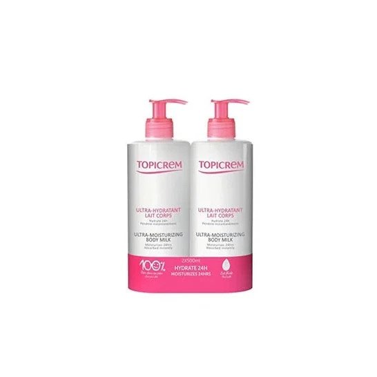 Topicrem Ultra Hrdratante Locion Corporal Duo 2x500ml