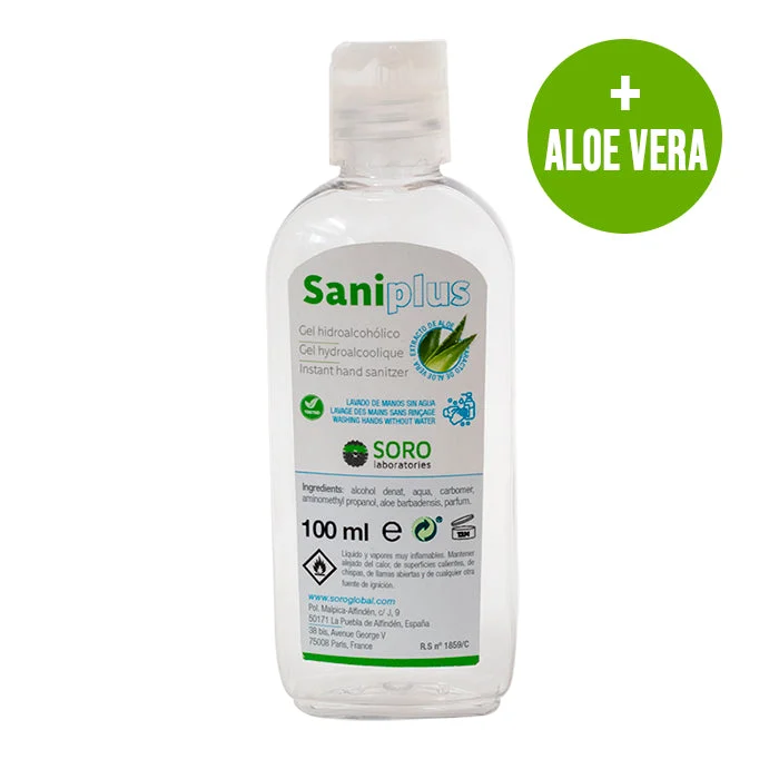 Gel Igienizzante Mani Idroalcolico con Aloe Vera 100ml