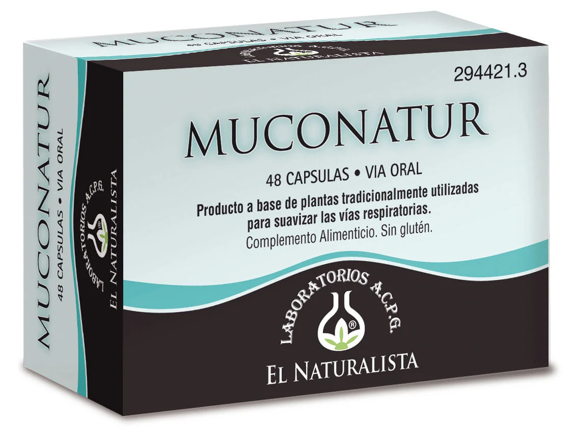 El Natural Muconatur 300 Mg X 48 Capsule