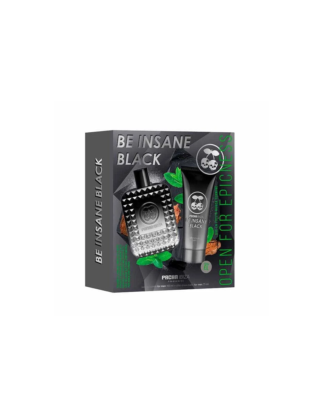 Est Pacha Insane Black da omo 100 massaggio 75 ml