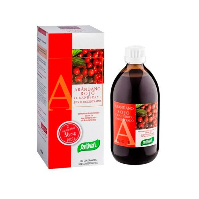 Santiveri concentrato di mirtillo rosso 490 ml