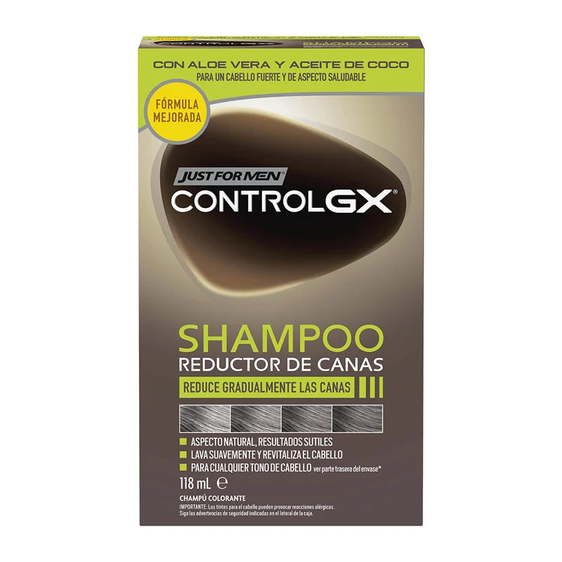 Just For Men Control Gx Shampoo Riduttore Capelli Grigi 118ml