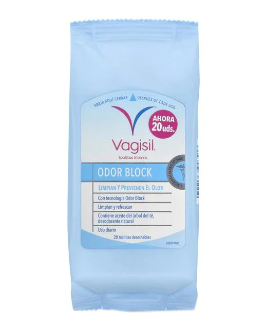 Vagisil Vaginesil Salviette Odor Block 10 Unità