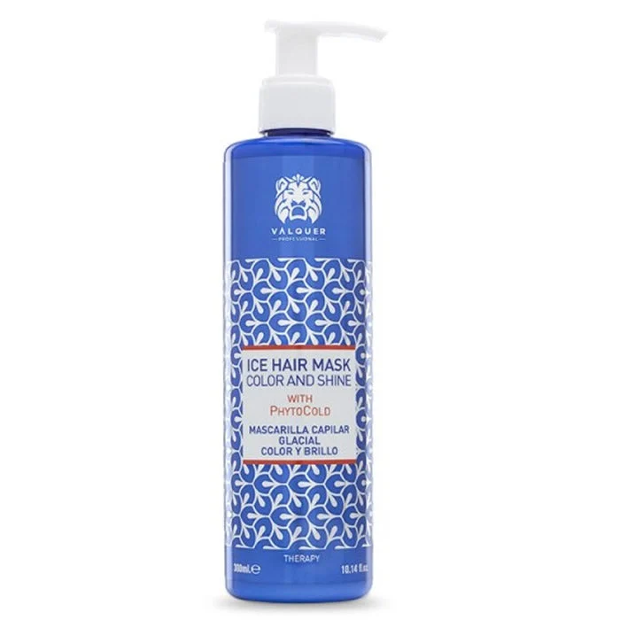 Maschera per capelli Valquer Ice Colore e lucentezza 300 ml
