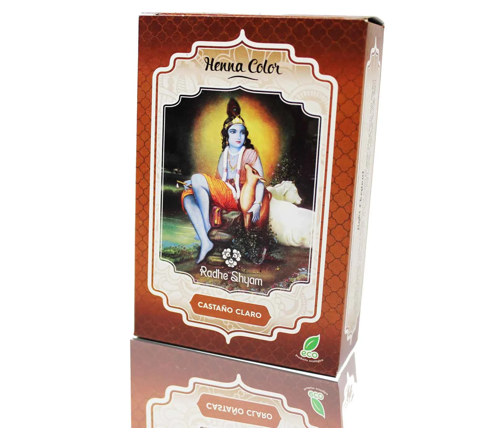 Henna Radhe Castagno Chiaro Polvere 100g