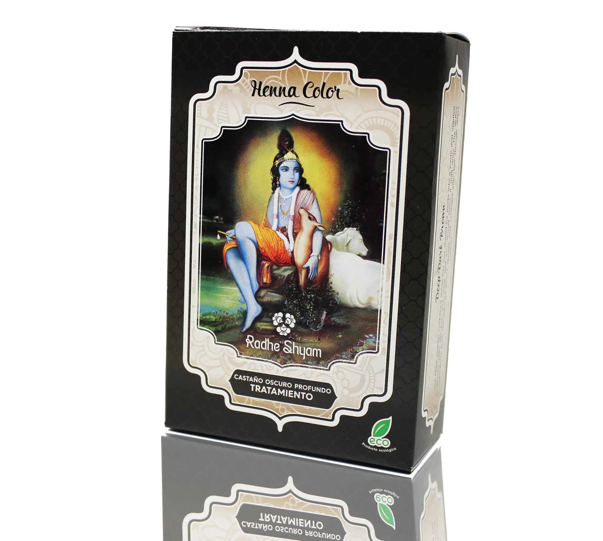 Henna Radhe Castagno Scuro Profondo Tratam 100g