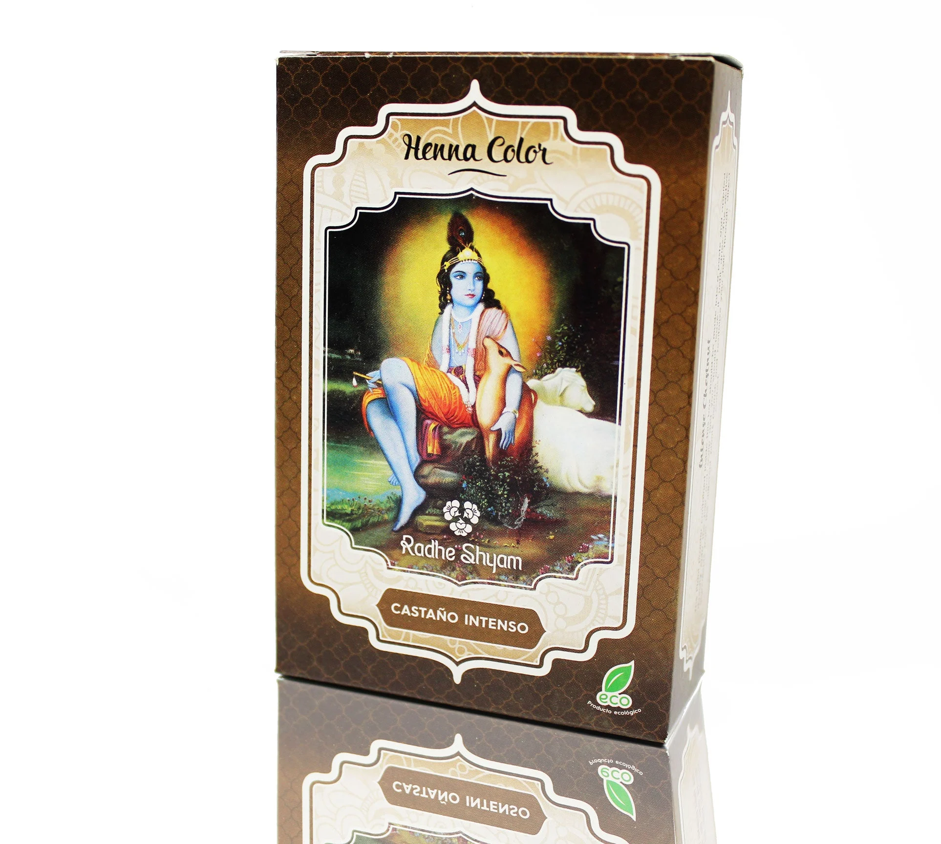 Henné Castagno Intenso Polvere Radhe 100g