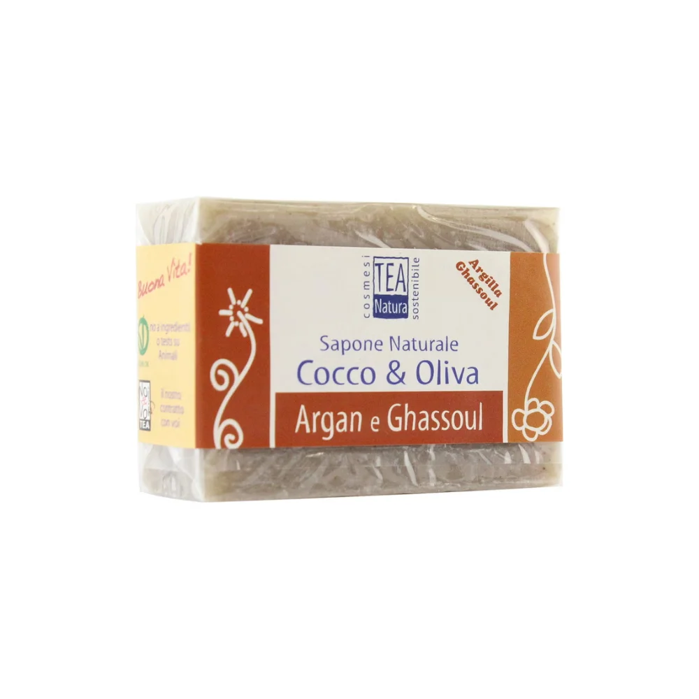 Tea natura Sapone Naturale Argan & Ghassoul, 100 g