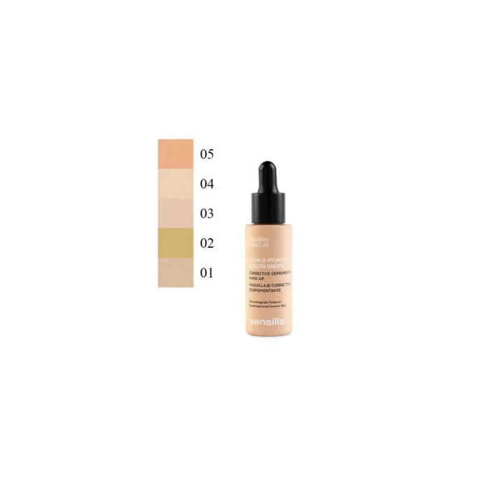 Sensilis Skin D'Pigment Correttore Depigmentante Trucco pesca Rose (5) 30 ml
