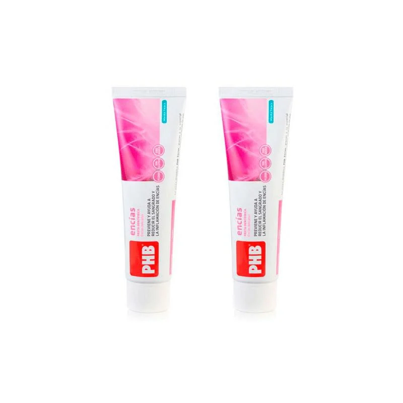 Pbh Phb Dentifricio Gengive Menta Fresca Duplo 2x 75ml