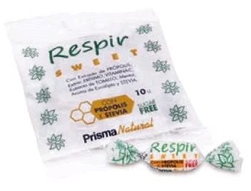 Sacchetto di caramelle Prisma Nat Respir 10 unità