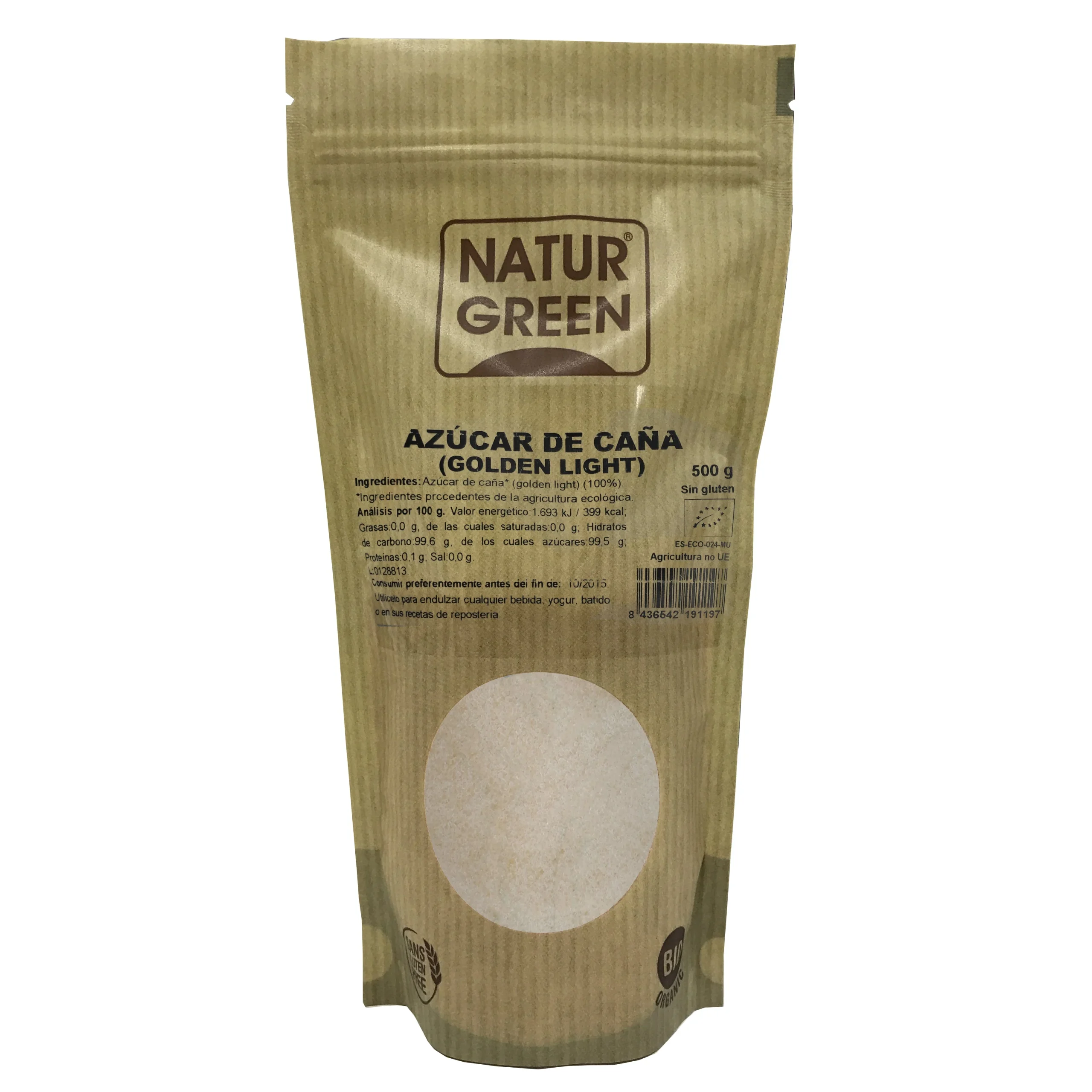 Naturgreen Zucchero Di Canna Biologico 500g