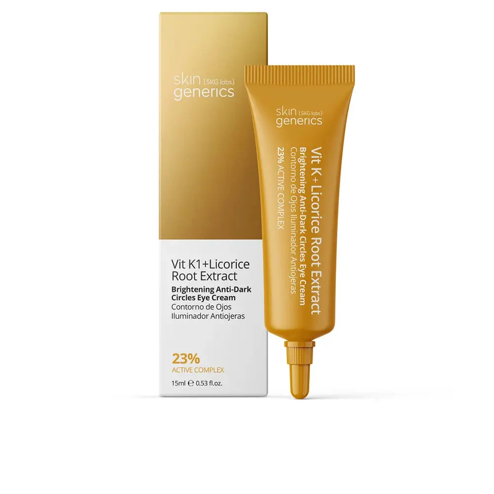 Skin Generics Vit K1 Estratto di radice di liquirizia Contorno occhi 15ml