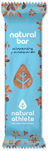 Barretta energetica biologica alle mandorle e anacardi Natural Athlete