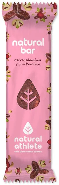 Barretta energetica biologica alla barbabietola e pistacchio Natural Athlete