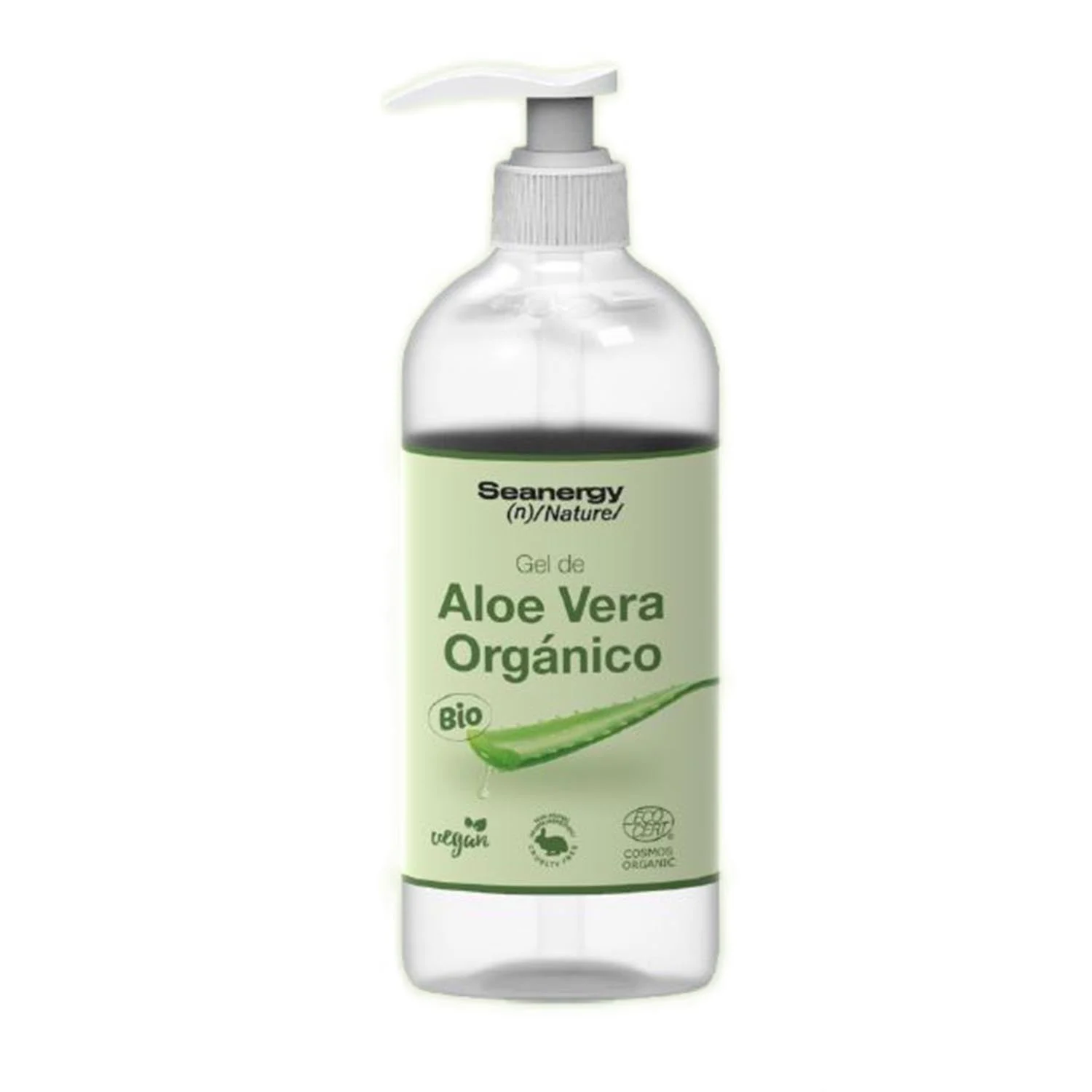 Seanergy Nature-Vegan Crema Gel Aloe Vera Con Dispenser 500ml