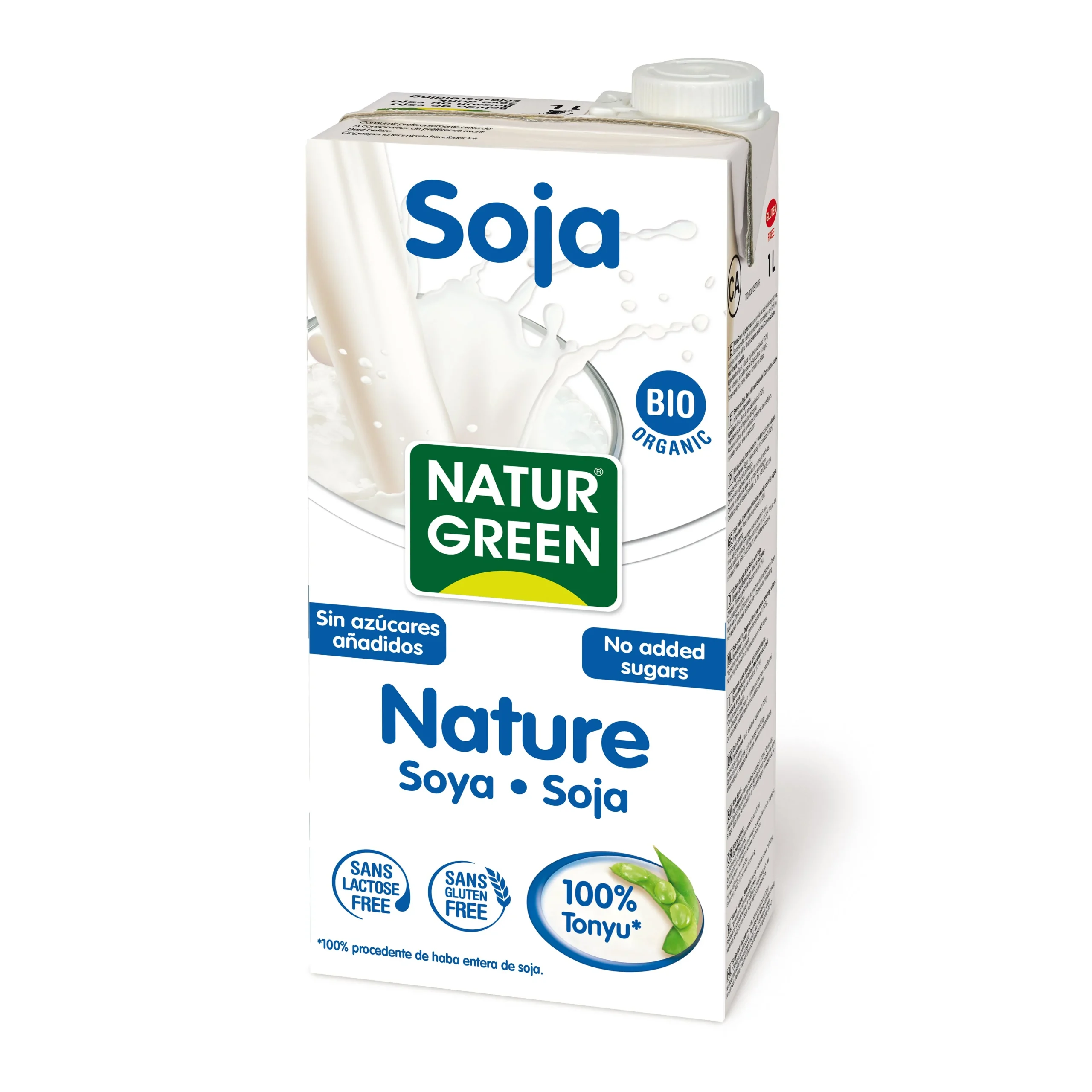 Naturgreen Bevanda di soia Natura 1 Litro