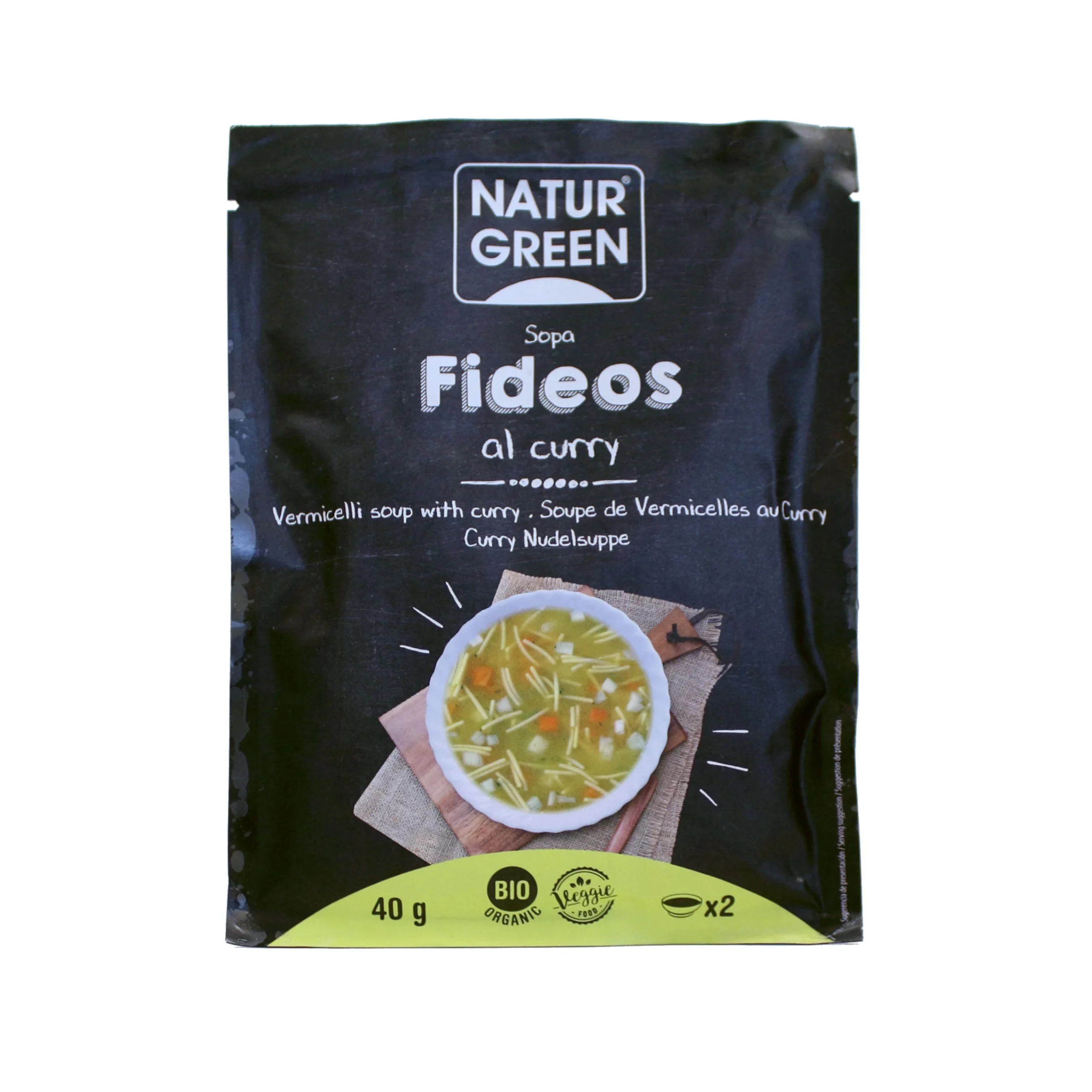Naturgreen Zuppa di Spaghetti al Curry 40g