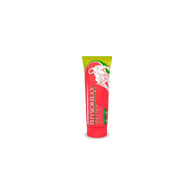 Physiorelax Ultra Crema da massaggio effetto calore.