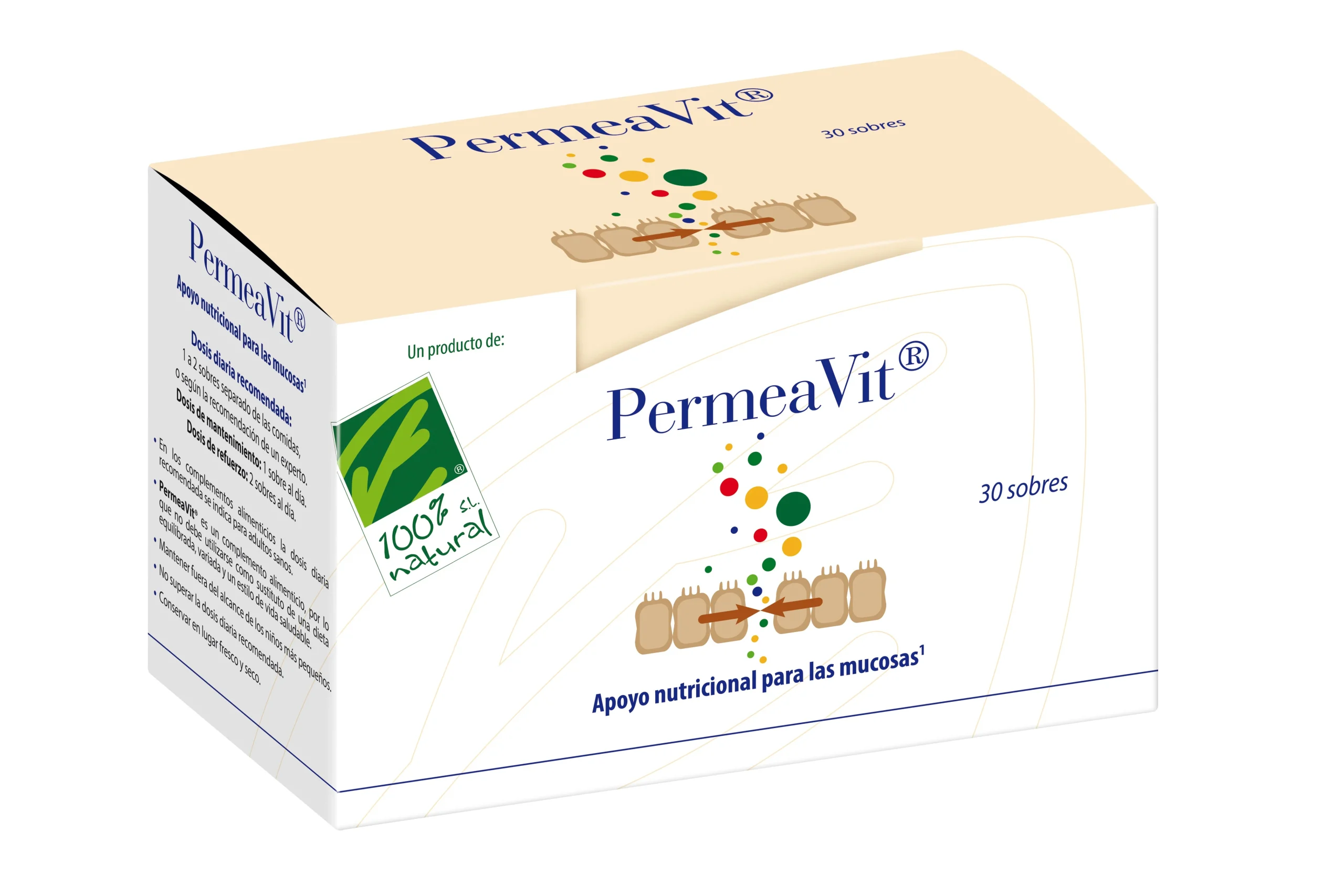 100%natura Permeavit 30 Bustine