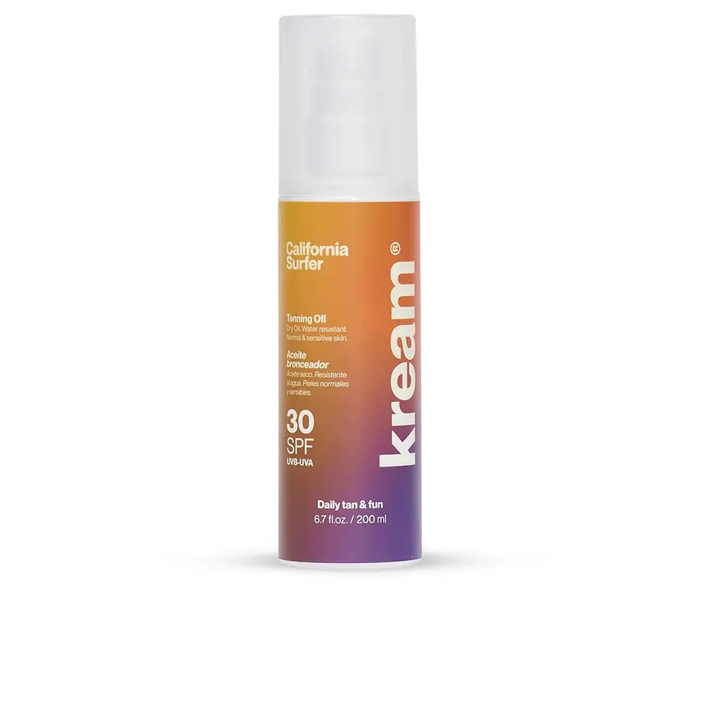 Kream California Surfer Olio abbronzante Spf30 200 ml