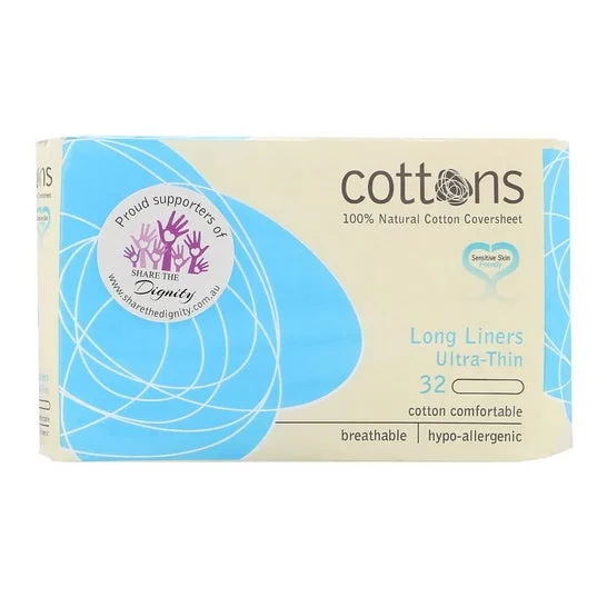 Cottoni extra lungo salvaslip 32uds
