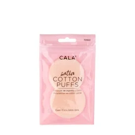 Cala Spugne Cosmetic Spugne in Raso Cotone Sbuffi 2pz
