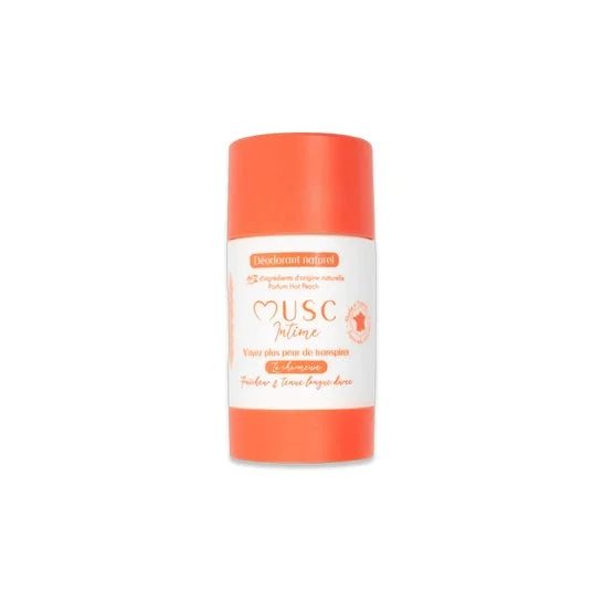 Musc Intime Desodorante Natural Hot Peach 50g