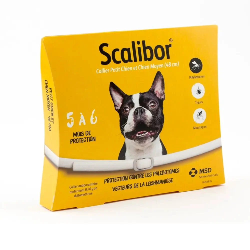Scalibor Collare Antiparassitario Per Cani Piccoli E Mezzi Lunghezza 48cm