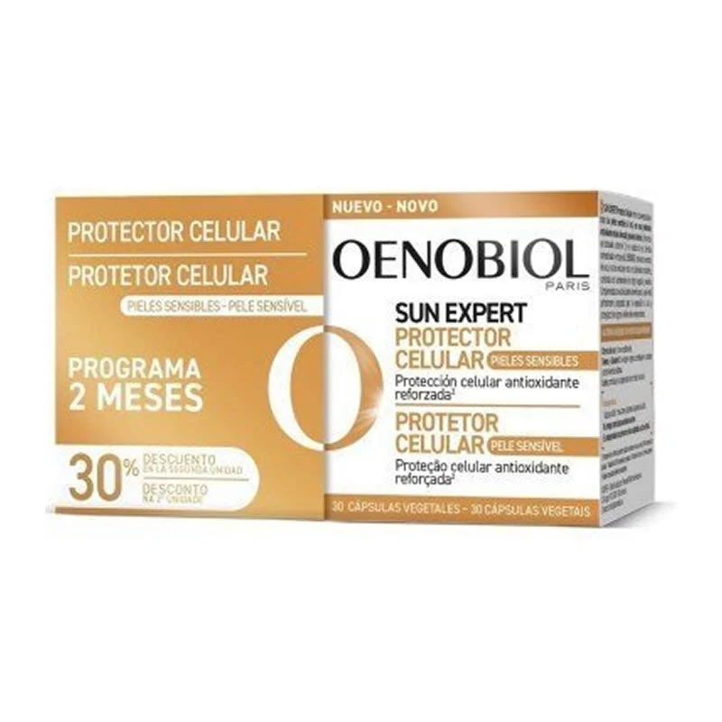 Oenobiol Duplo Pelle Solare Sensibile - 2x30 capsule