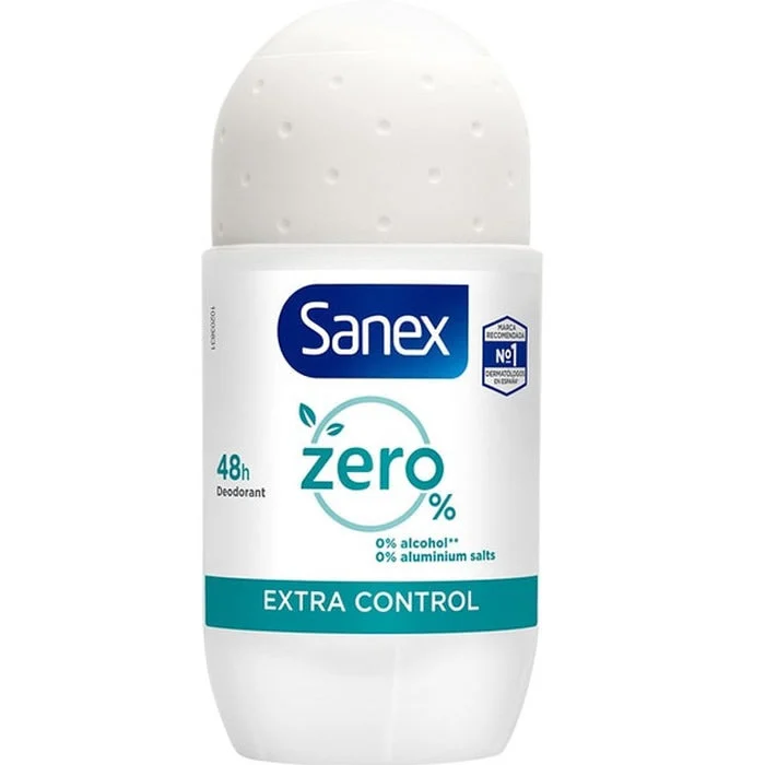 Deodorante roll-on Sanex Zero Extra Control da 50 ml