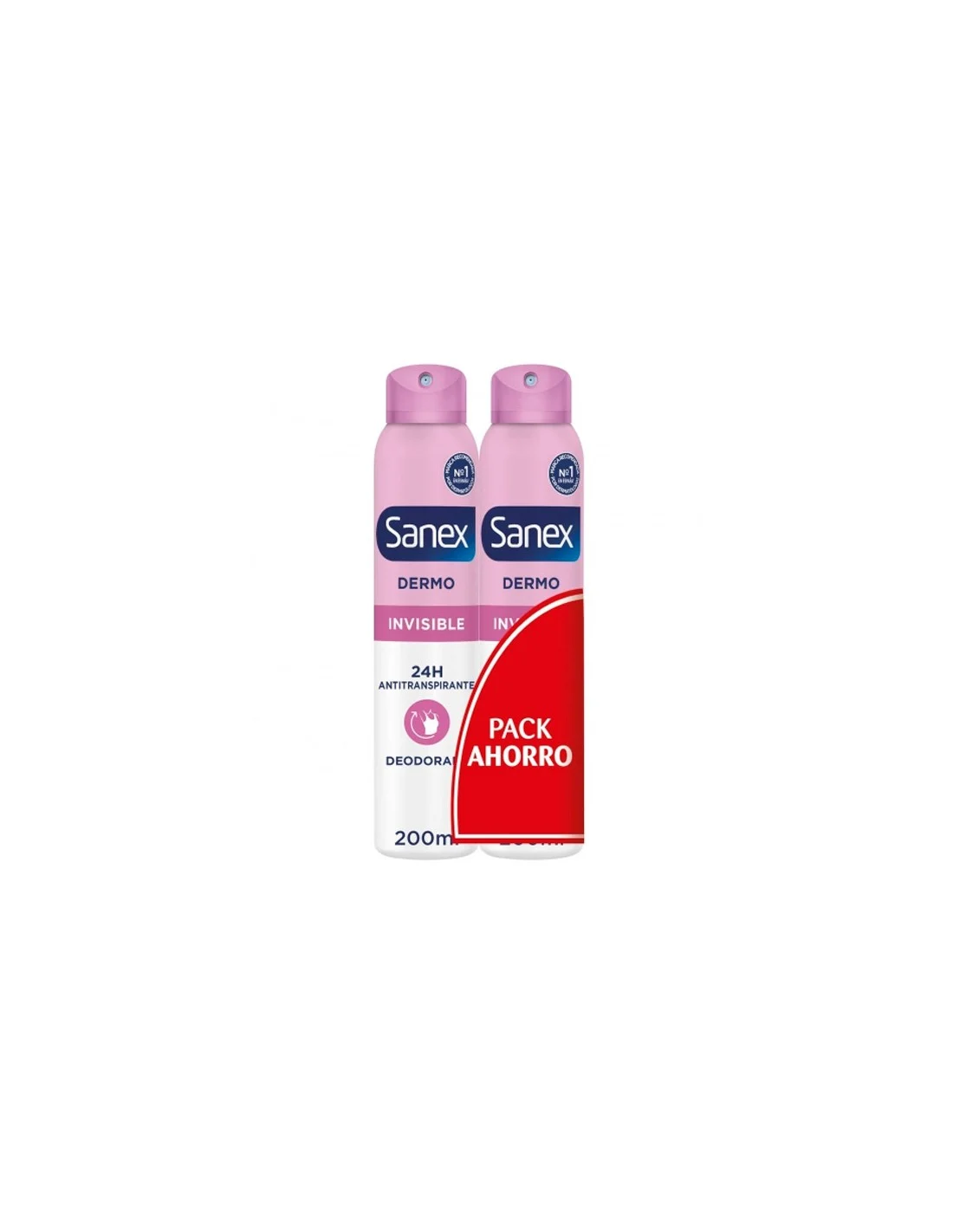 Deodorante Sanex Invisibile Spray 200ml Duplo