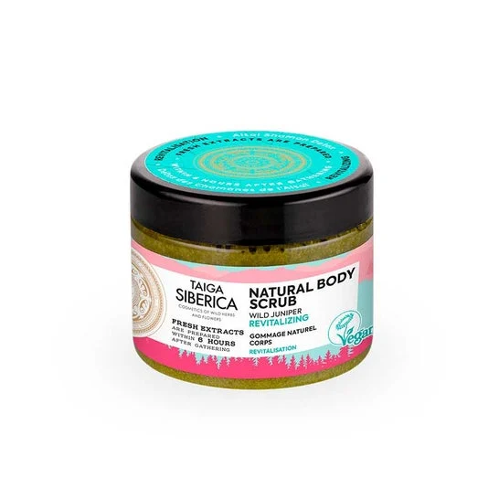Natura Siberica Scrub rivitalizzante naturale per il corpo 300ml