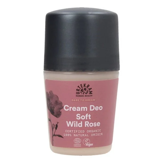 Urtekram Soft Wild Rose Deo Roll On 50ml