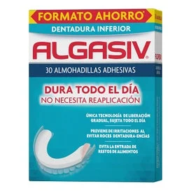 Algasiv Pads adesivi protesi inferiore 30 pz