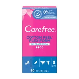 Carefree Panty Liner Flexiform 30 Unità