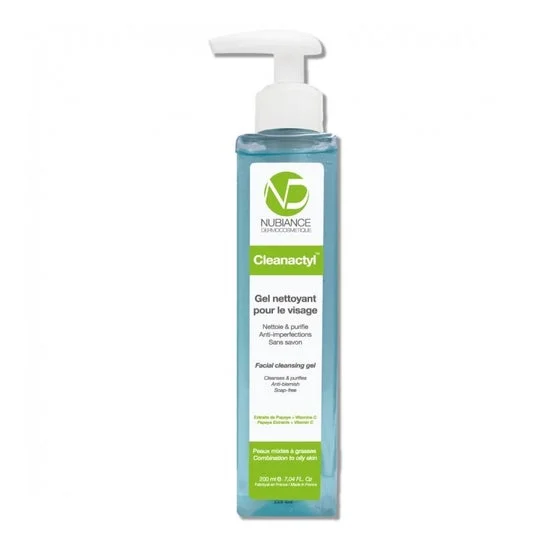 Nubiance Cleanactyl Gel detergente 200ml
