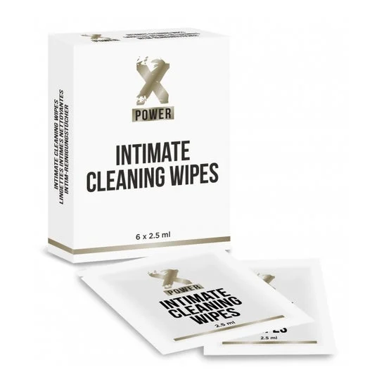 Xpower Salviette per la pulizia intima 6uts