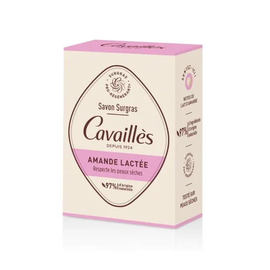 Cavailles Jabón Surgras Amande Lactée 100g