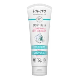 Lavera Basis Sensitiv Cleansing Milk Aloe + Karite Bio 125ml