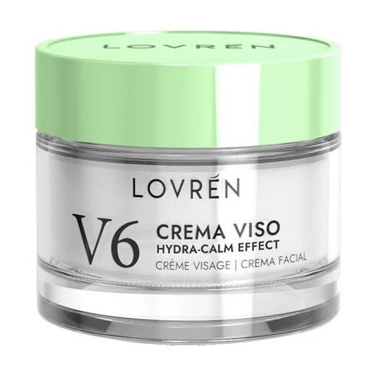 Lovren V6 Crema Viso Hydra-Calm Effect Pelli Sensibili 30ml