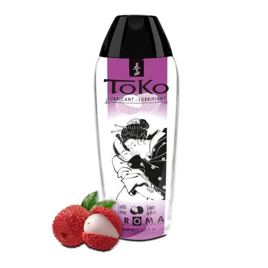 Shunga Toko Aroma Lubricant Lustful Litchee 165ml
