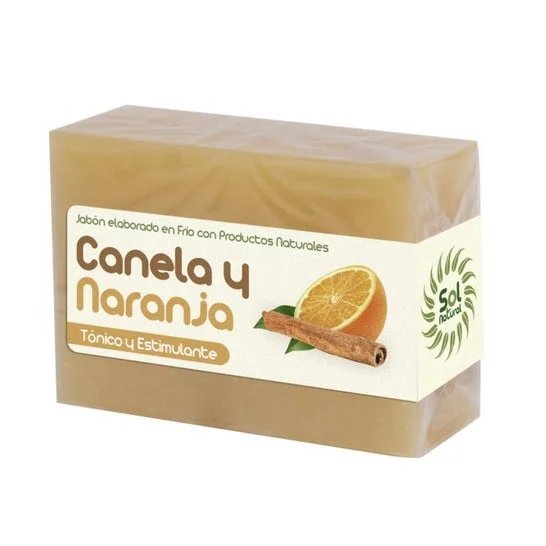 Sol Sapone naturale di cannella e arancia 100g